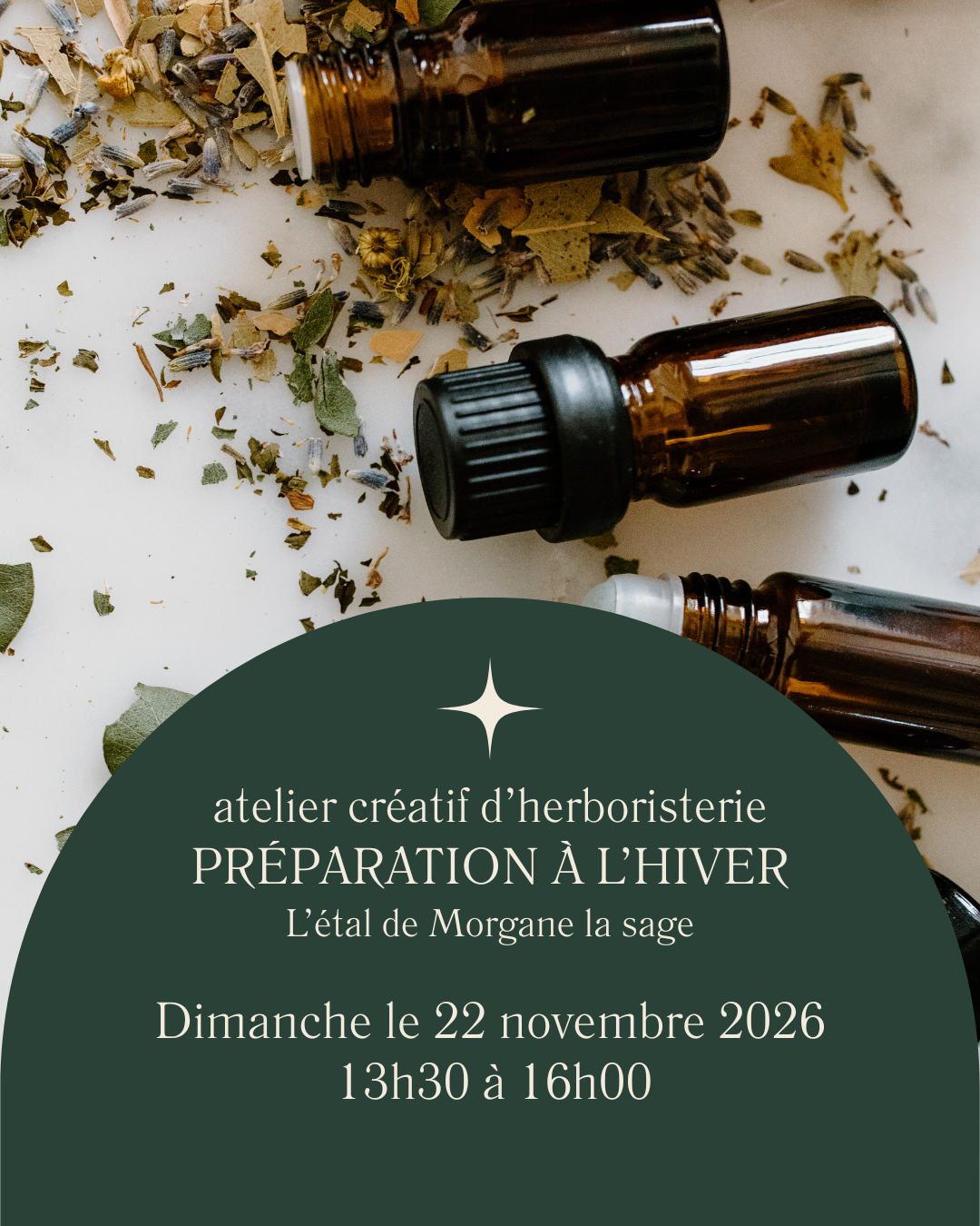 Atelier herboristerie Préparation à l'hiver
