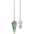 Hexag.-Pendule Rubis Zoisite+deesse