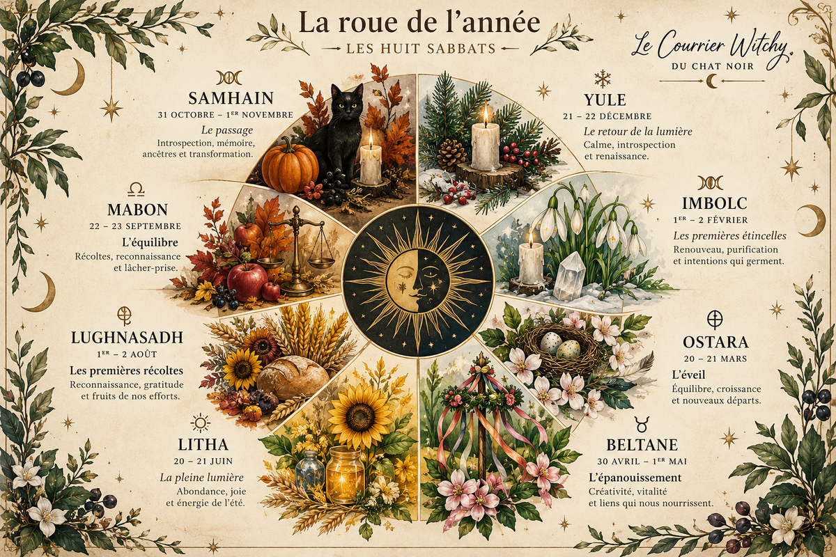Le courrier Witchy du Chat Noir - Offre de lancement