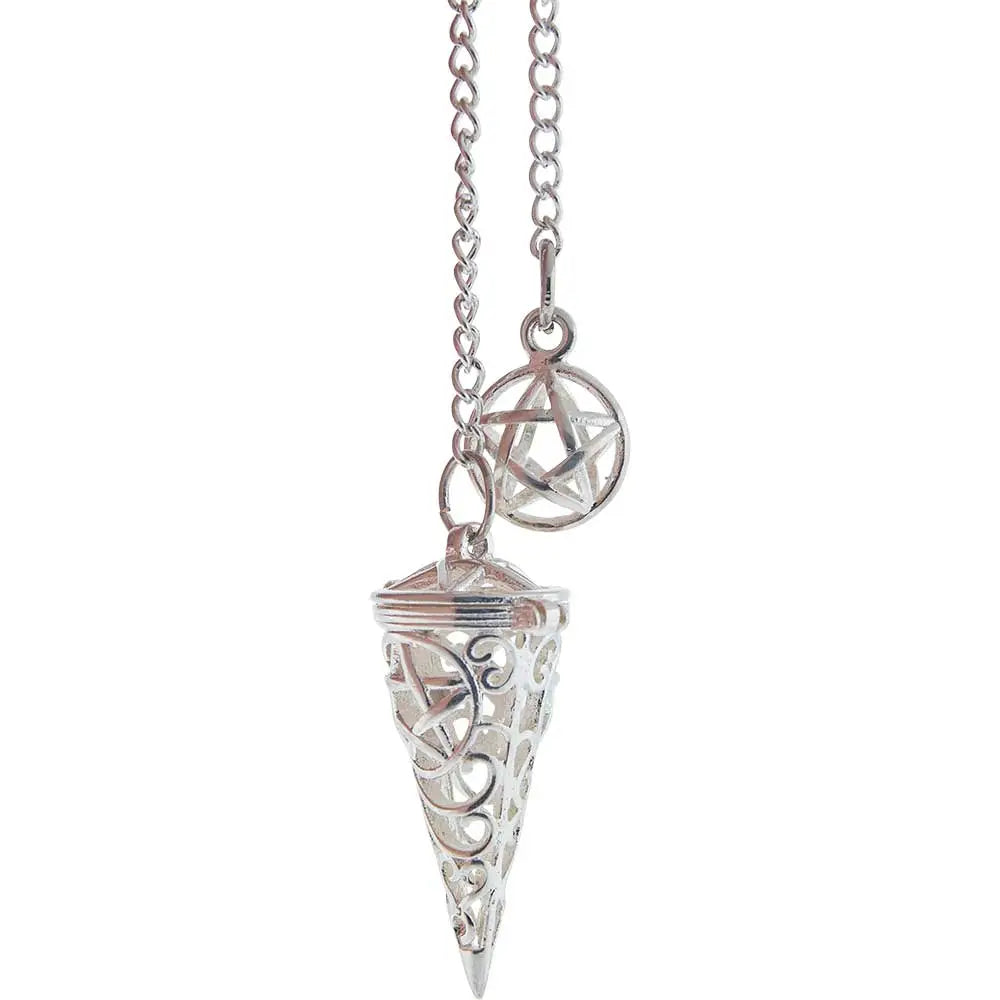 Pendule - Pentacle Argent