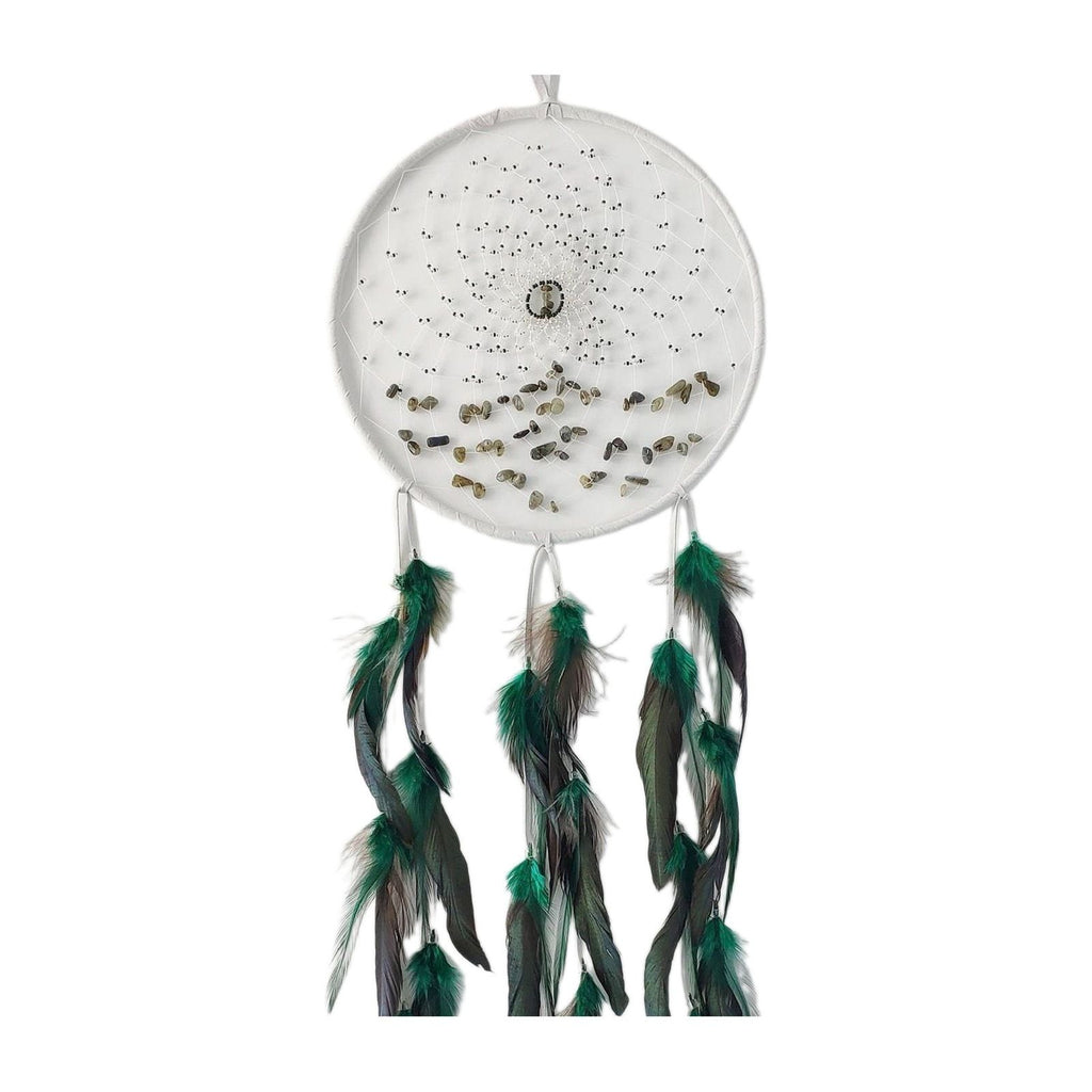 Capteur de rêves Energy Flow en labradorite, 9 po