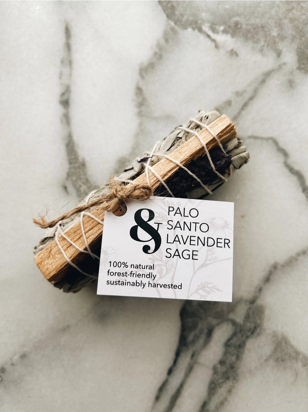 Sage, Lavender, and Palo Santo