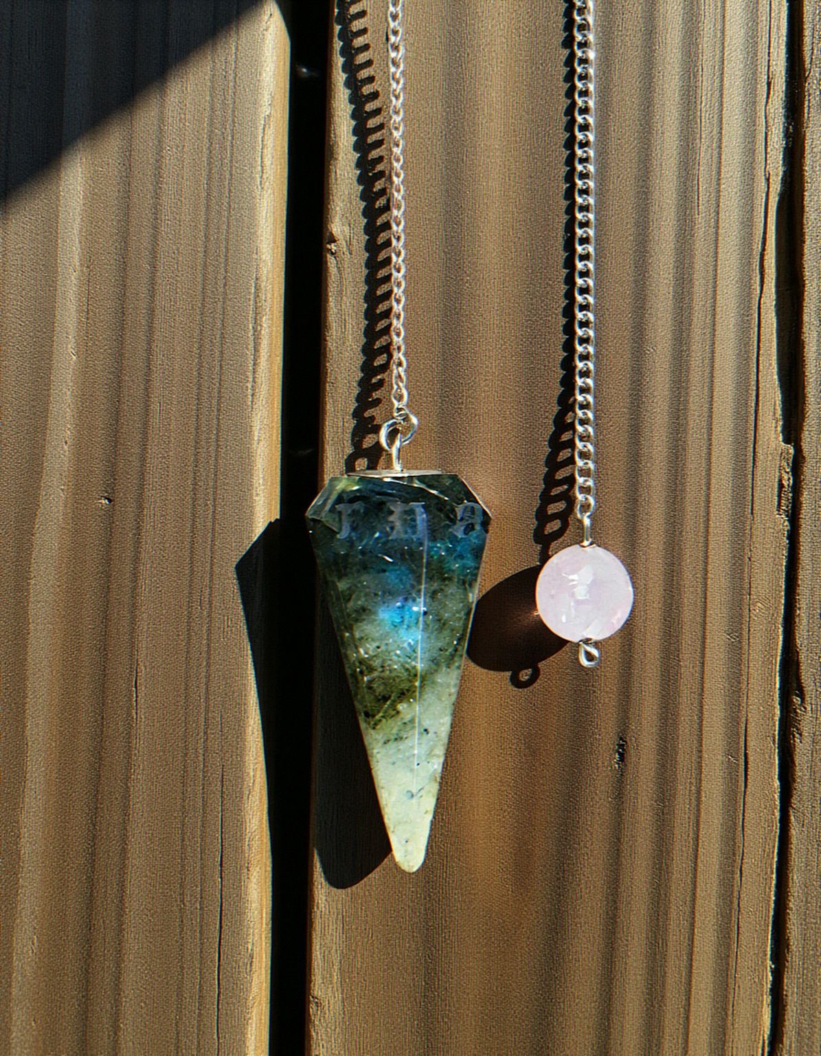 Labradorite Pendulum