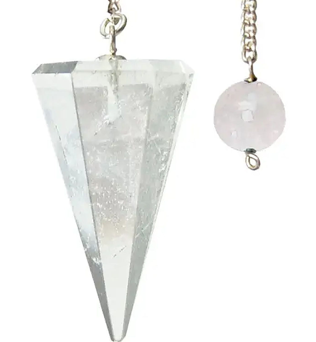 Clear Quartz Pendulum