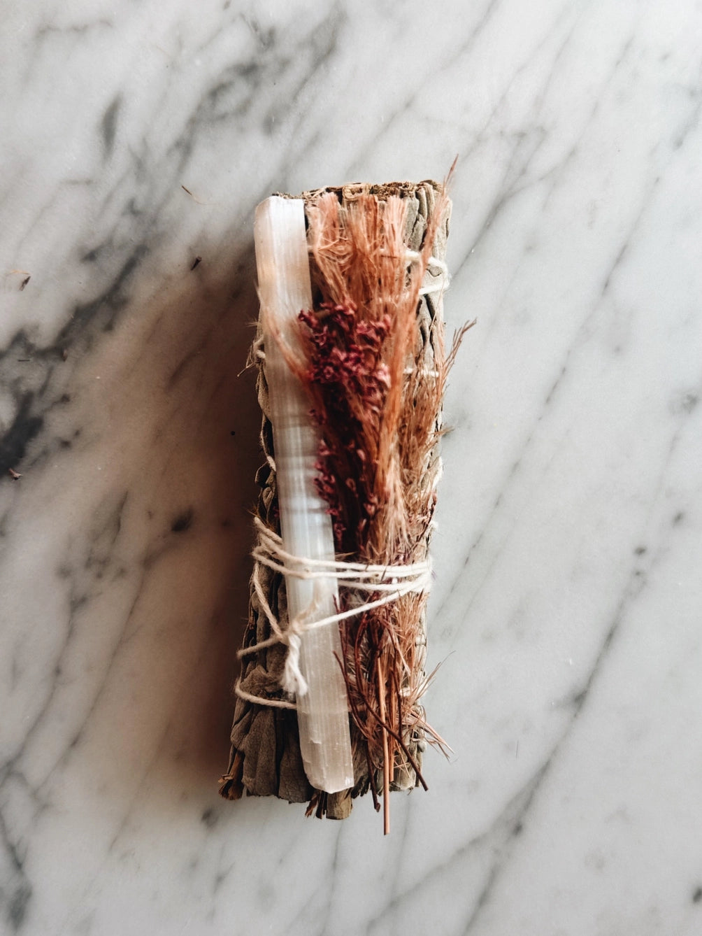 Sage, Selenite, and Wildflowers